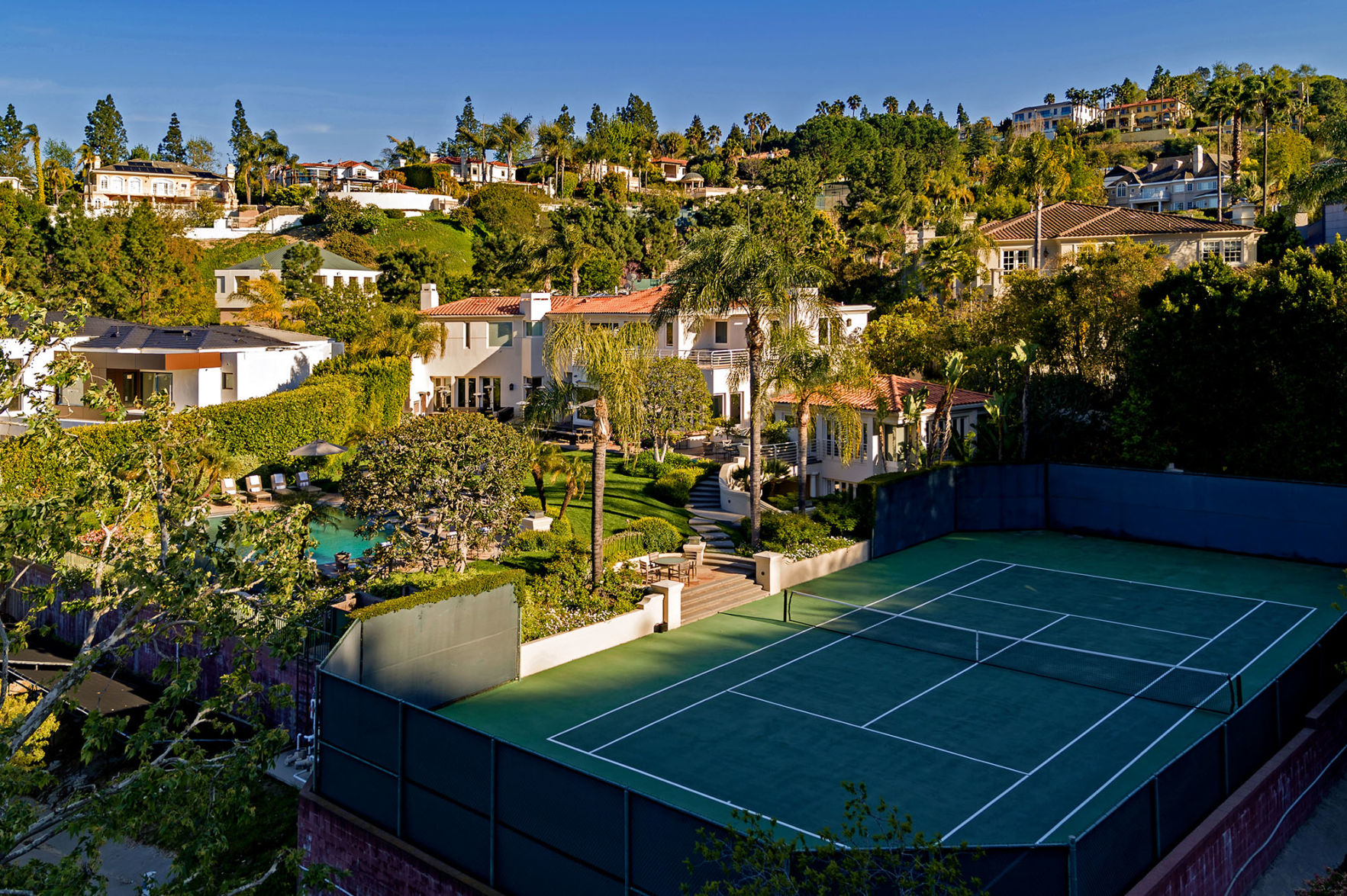 Jules Haimovitz tennis court